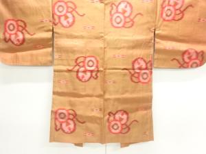 大正ロマン　鼓模様織り出し銘仙羽織